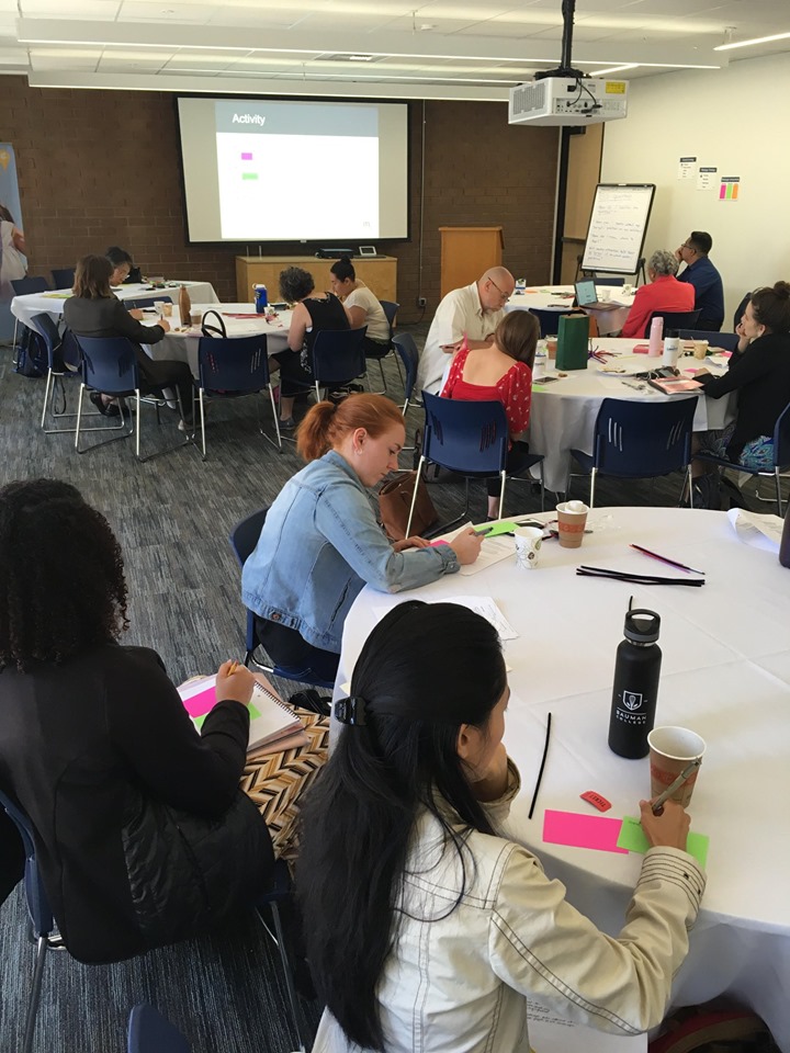 Cal Wellness grantees attend a training